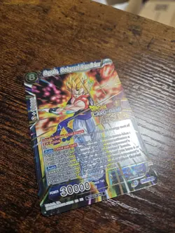 Gogeta Godspeed Demolisher Foil Dragon Ball Super Card Game FEST GOLD STAMP | NM - Image 2