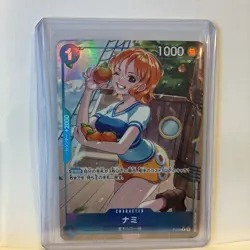Nami (Full Art Holo) P-053 P ONE PIECE Card The Best PRB-01Japanese - Image 1