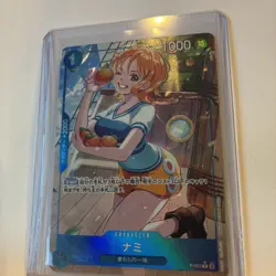 Nami (Full Art Holo) P-053 P ONE PIECE Card The Best PRB-01Japanese - Image 4