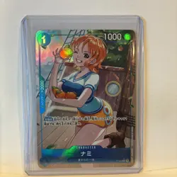 Nami (Full Art Holo) P-053 P ONE PIECE Card The Best PRB-01Japanese - Image 5