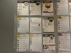 A10869 HEROCLIX WIZKIDS ABILITIES CARDS LOT OF 72 - Image 2
