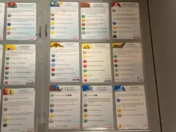 A10869 HEROCLIX WIZKIDS ABILITIES CARDS LOT OF 72 - Image 4