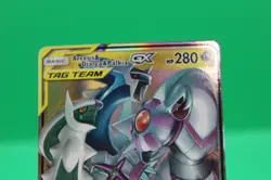 Pokemon Arceus Dialga Palkia GX Cosmic Eclipse Tag Team Card 156/236 Nm - Image 2