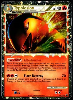 Pokemon TCG Typhlosion (Prime) HGSS09 2010 Black Star Promo Card - HP - Image 1