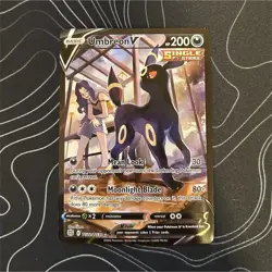 Pokemon Card Umbreon V TG22/TG30 Brilliant Stars Full Art Single Strike Holo - Image 1