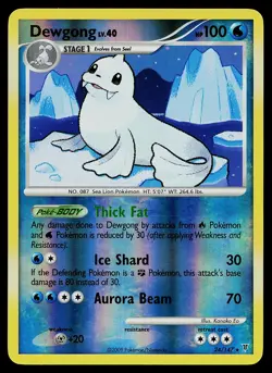 Pokemon Card - Dewgong Supreme Victors 24/147 Rare Reverse Holo - Image 1