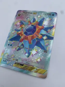 Starmie Ex Pokemon Pocket TCG Card Holo Foil Full Art Celestial Guardians CUSTOM - Image 2