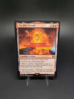 The Fire Crystal Final Fantasy Regular 0135 MTG MP - Image 1
