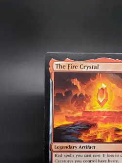 The Fire Crystal Final Fantasy Regular 0135 MTG MP - Image 2