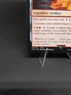 The Fire Crystal Final Fantasy Regular 0135 MTG MP - Image 4