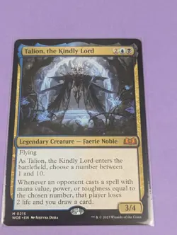 MTG Magic: Wilds of Eldraine: Talion, the Kindly Lord #0215 Mythic - NM - Image 1