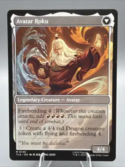 The Legend of Roku Avatar Roku TLA Avatar MTG 145 M/NM - Image 2