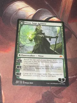 Nissa, Vastwood Seer X1 Mtg Magic Origins Nm - Image 2