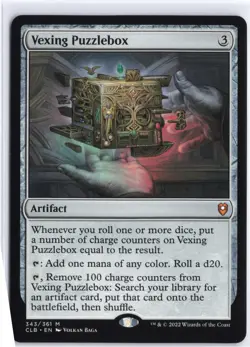 Vexing Puzzlebox Commander Legends: Battle for Baldur's Gate #343 MTG NM / M - Image 1