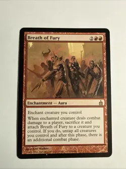 Breath of Fury x1 MTG Ravnica Magic Light Play English - Image 1