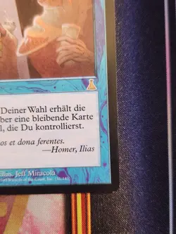MTG German Donate 1999 Urza's Destiny LP/MP - Image 4