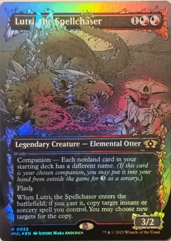 Lutri, the Spellchaser (Halo Foil) March of the Machine: Multiverse Legends Foil - Image 1
