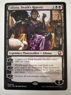 MTG, Liliana, Death's Majesty, M, Modern Horizons 3, M3C, 0200 - Image 1