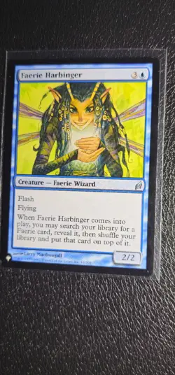 MTG Faerie Harbinger 61 NM Lorwyn THE LIST Magic - Image 1