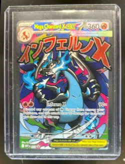 2025 Pokemon MEP Black Star Promos Mega Charizard X ex #023 - Image 1
