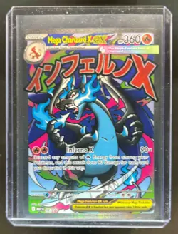 2025 Pokemon MEP Black Star Promos Mega Charizard X ex #023 - Image 1