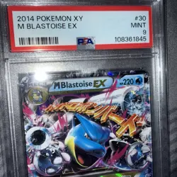 M Blastoise EX #30 - Pokemon XY Base Set - PSA 9 - Image 3