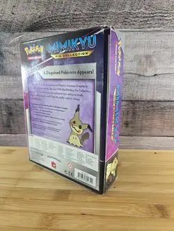 POKEMON TCG Mimikyu Premium PIN Collection Factory Sealed Box-3 Booster Packs - Image 5