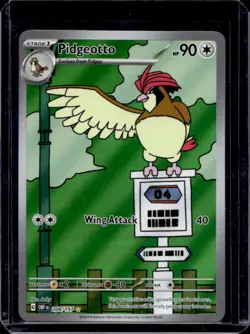 2023 Pokemon SV Obsidian Flames - OBF EN Pidgeotto #208/197 - Image 1