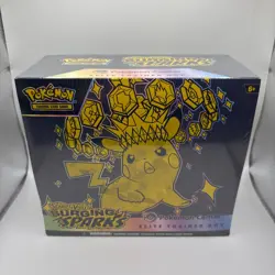 Pokemon Center Exclusive Elite Trainer Box - SV08 - Surging Sparks ETB SEALED - Image 1