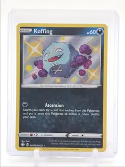 KOFFING 2021 POKEMON SWSH SHINING FATES SHINY RARE SV076/SV122 Q4490 - Image 1