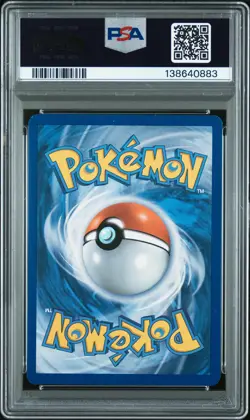 2010 POKEMON HEARTGOLD & SOULSILVER TRIUMPHANT #92 CELEBI-HOLO PSA 7 - Image 2