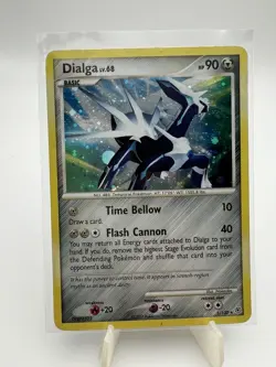 Pokemon TCG Dialga Diamond & Pearl 1/130 Holo Holo Rare - Image 1