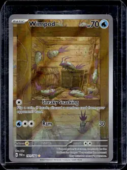 2023 Pokemon SV Paradox Rift Wimpod #191/182 - Image 1