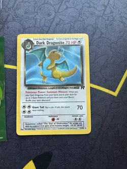 Pokemon Dark Dragonite 22/82 Non Holo Team Rocket Rare 013💎NM💎 - Image 1