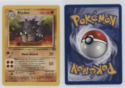 Rhydon Pokemon Jungle #45 1999 - Image 3