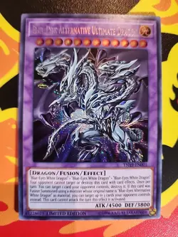 Yugioh - 1x Blue-Eyes Alternative Ultimate Dragon TN19-EN001 Prismatic Secret NM - Image 1