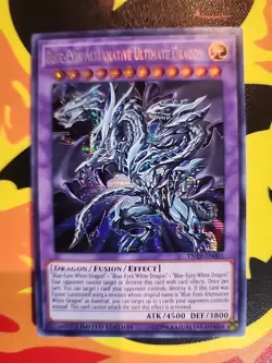 Yugioh - 1x Blue-Eyes Alternative Ultimate Dragon TN19-EN001 Prismatic Secret NM - Image 3