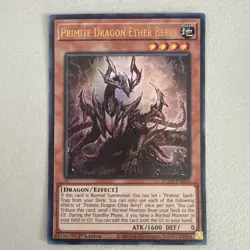 YuGiOh Primite Dragon Ether Beryl SUDA Supreme Darkness 1st Edition Ultra Rare! - Image 1