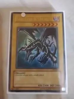PL Yugioh Red-Eyes Black Dragon SDJ-001 1st Edition Holo Rare Yu-Gi-Oh! - Image 3
