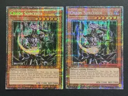 2025 YUGIOH MP25 1ST ED STARLIGHT RARE CHAOS SORCERER X2 NM - Image 1
