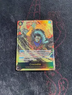 One Piece CCG Crocodile SEC Alt Art Op14-120 English NM - Image 1
