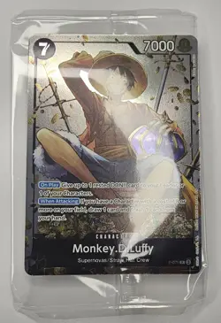 One Piece Monkey D. Luffy P-075 English Promo Tin Set Vol 2 - Image 1