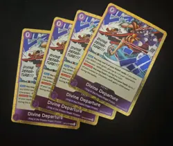 One Piece Divine Departure OP13–076 R Play Set (x4) Carrying on His Will - ENG - Image 1