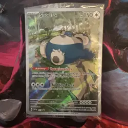 Sealed - Pokemon TCG Snorlax Scarlet & Violet 151 Black Star Promo Card 051 - Image 3