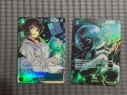 Lim OP09-037 Alt Art , SR SP Parallel ONE PIECE Card Japanese 2 PCS NM - Image 1