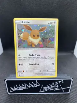 Eevee SM184 Sun & Moon Blister Promo Holo Card NM-Condition - Image 1