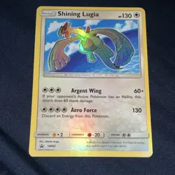 Pokemon Shining Lugia SM82 Promo Holo SM Set 130 HP Pokemon TCG Card Stock Card - Image 1