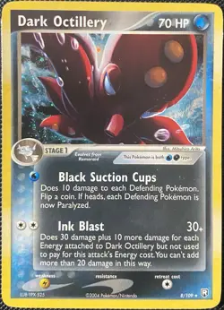 Dark Octillery 8/109 Team Rocket Returns Holo - Pokemon Card - Image 1