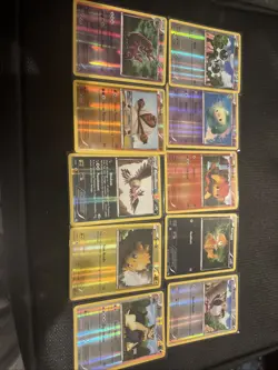 Pokemon Black & White Set 2011 Card Lot Of 10 Reverse Holos Excellent Condition - Image 1