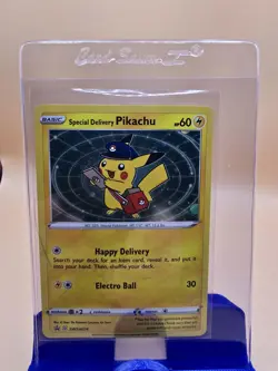 Special Delivery Pikachu SWSH074 SWSH: Sword & Shield Promo Cards Holo - Image 1